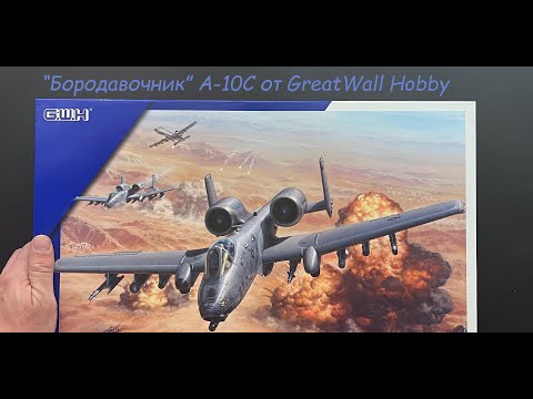 Видео: Бородавочник A-10C от "Great Wall Hobby". Новинка в 48 масштабе.