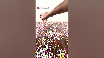 Reverse beads ASMR mesmerizing patterns compilation #asmr #relaxingvideos #oddlysatisfying