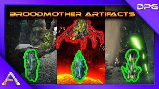 All Broodmother Artifact Caves - ARK: Survival Evolved - The Island
