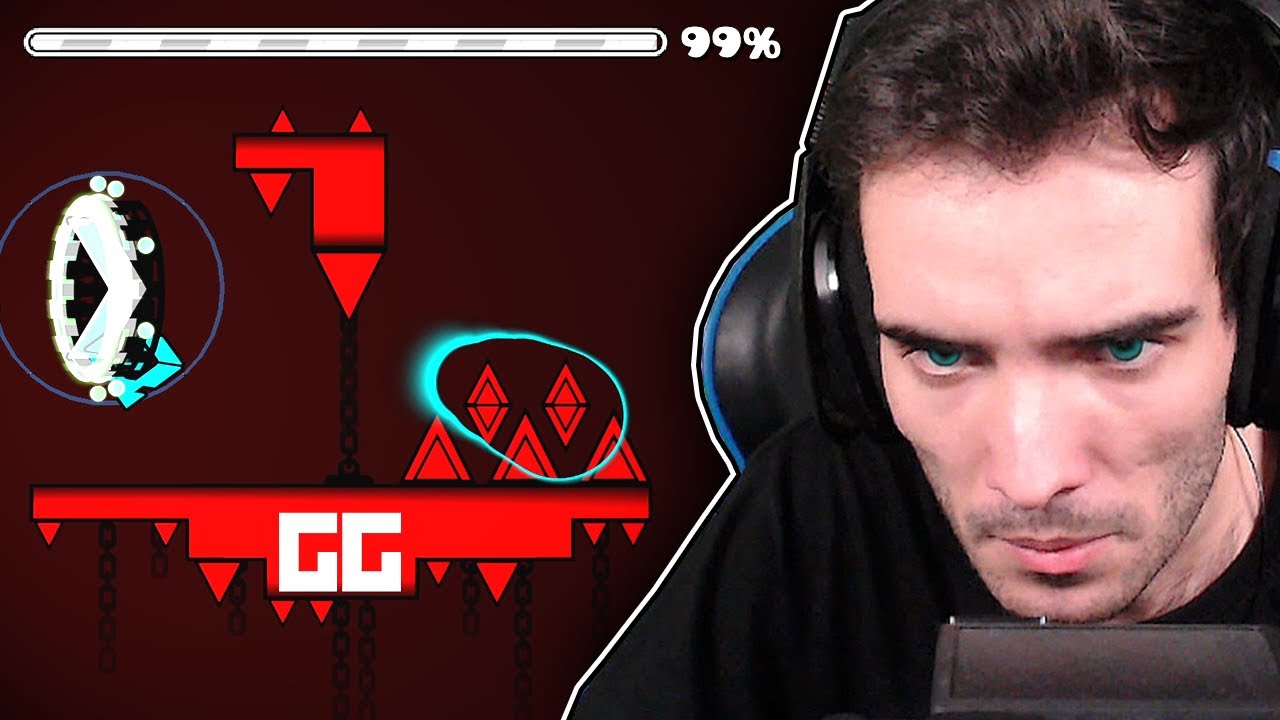 JUGANDO CON DETECTOR DE VISIÓN: EYE TRACKER (Geometry Dash) - Al fin el esperado vídeo en donde juego Geometry Dash con Eye Tracker, este detector de visión nos mostrará adónde estoy mirando mientras juego niveles Extreme 