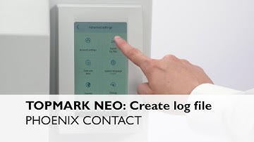 TOPMARK NEO – Create logfile