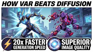 How VAR Beats Diffusion Models at Image Generation