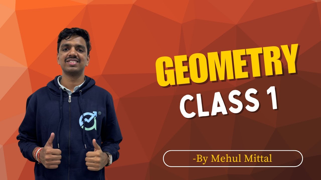 Geometry Class 1 | CAT | GMAT | GRE | By Mehul Mittal Sir