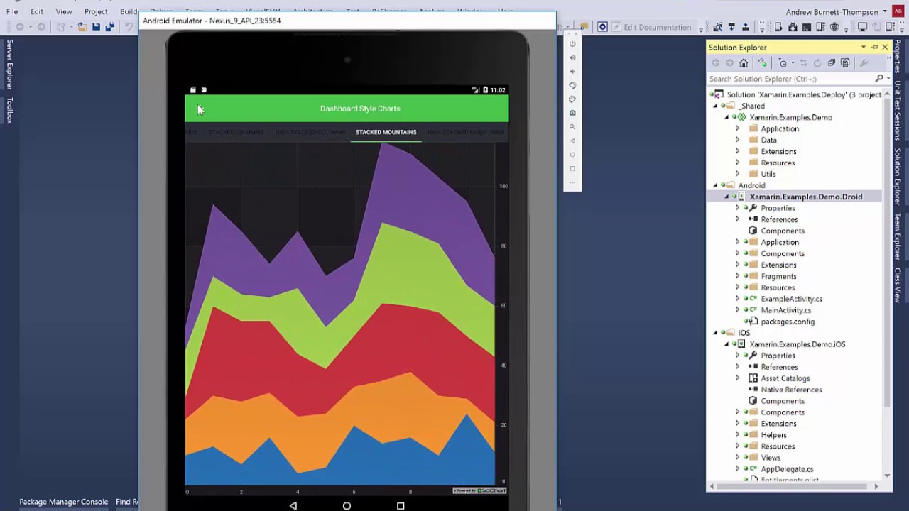 Xamarin Charts