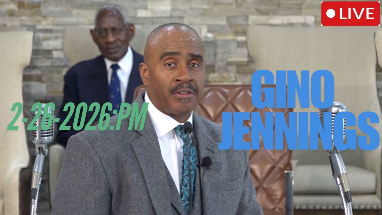 Pastor Gino Jennings - Men today can do great works than Jesus | FEB 26, 2026