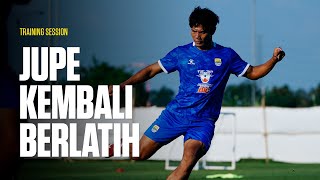 Achmad Jufriyanto Pulih dan Kembali Berlatih Bersama PERSIB | Training Sessions