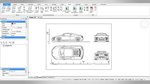 Importing, Scaling and Tracing Images in BricsCAD