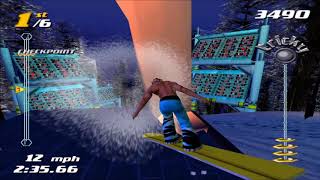 SSX Tricky - Left Stick Only ~ Merqury City Meltdown (Brodi)