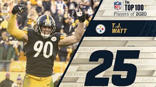 #25: T.J. Watt (LB, Steelers) | Top 100 NFL Players of 2020