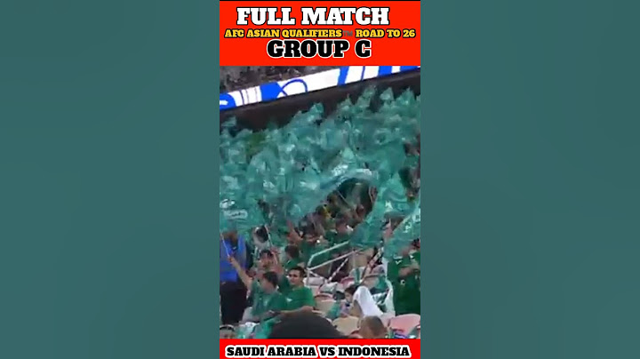 🔴Full Match - AFC Asian Qualifiers™️ Road To 26 - Group C - Saudi Arabia vs Indonesia‎ #football