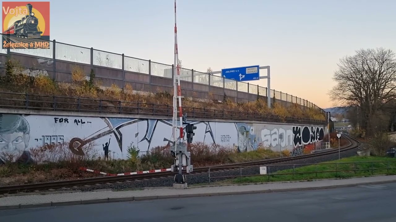 P5500, Železniční přejezd v ul.Vesecká, Liberec - Rochlice, 7.11.2025