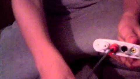 How to set up a dazzle DVC 100 without splitters