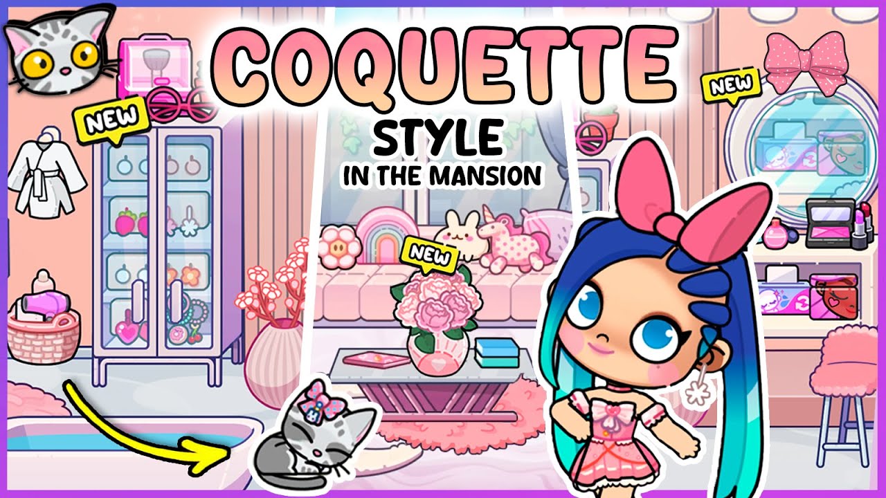 🌟 Building Complete Coquette Mansion in Avatar World: Transform Your Home with Style! 🏡✨