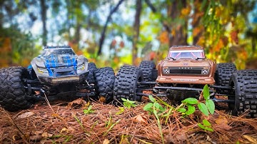 Traxxas Maxx vs Arrma Outcast 6s Bash Upgrade
