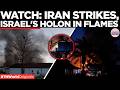 IRAN ATTACKS HOLON: Revenge Strikes Hit Israel, Black Smoke Engulfs City  | US-Iran War