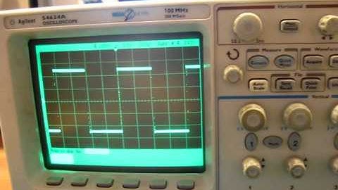 Scope Easter Egg: Jumping letters on Agilent 54600 series