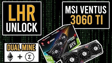 Trex LHR unlock RTX 3060 and 3060TI hashrate