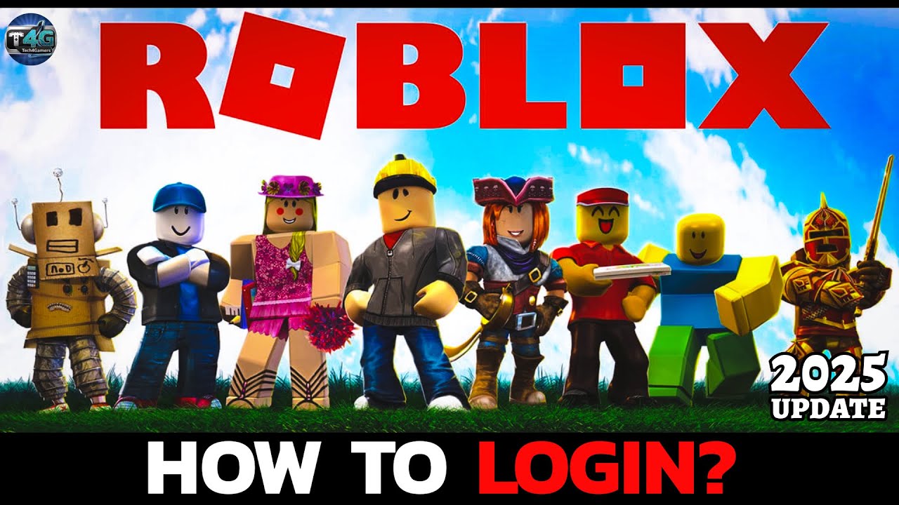 How To Log In To Roblox Account Access Your Roblox Account Easily On 