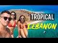 $130 boat to tropical Lebanon (Rabbit Island) 🇱🇧