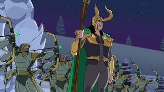 Marvel’s Super Hero Adventures: Frost Fight Clip: Loki Fights Captain America