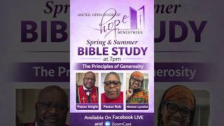 The Heart of Giving: Understanding Biblical Generosity | Community Bible Study with Pastor Knight