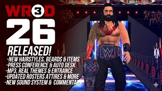 Wr3D 2K26 𝙏𝙧𝙞𝙗𝙖𝙡 𝘾𝙝𝙞𝙚𝙛 𝙀𝙙𝙞𝙩𝙞𝙤𝙣 𝙍𝙚𝙡𝙚𝙖𝙨𝙚𝙙new Moves, Animations, Customs & More New Wr3D Mod Download
