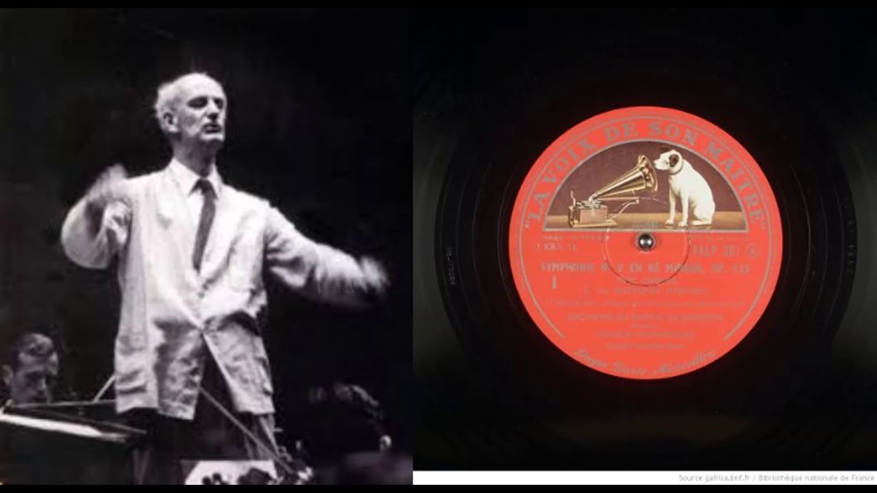 [FALP 33rpm] Furtwängler at Bayreuth - Beethoven: Symphony No.9 in D Minor,  Op 125 (1951.7.29)
