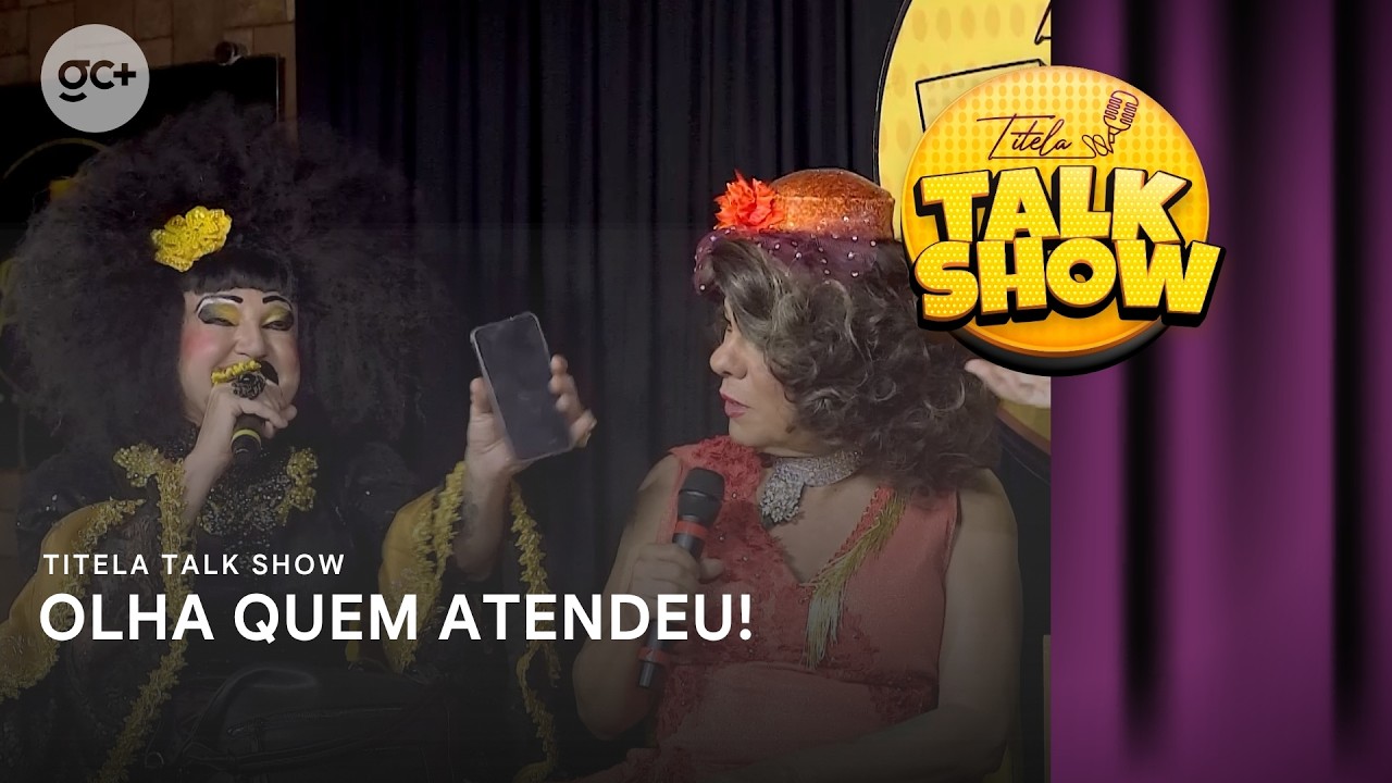 Aurineide e Virgínia fazem ligação ao vivo e a conversa sai do controle | Titela Talk Show
