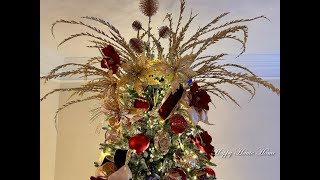 10 Tips for a Terrific Tree Topper | 2023 Christmas Ideas | Decorate with Me by Happy Haute Home 1,613 views 5 months ago 14 minutes, 37 seconds