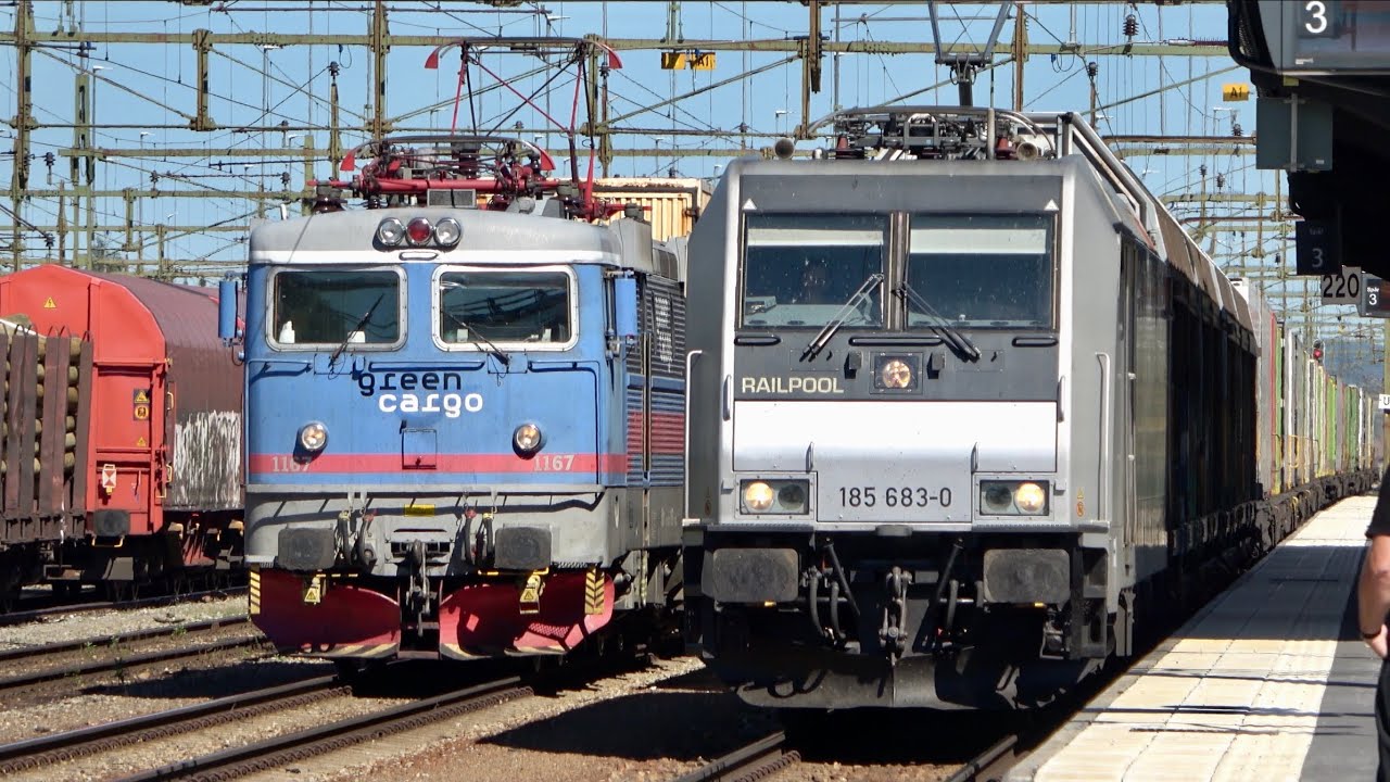 Svenska tåg del 40 - Vännäs Station