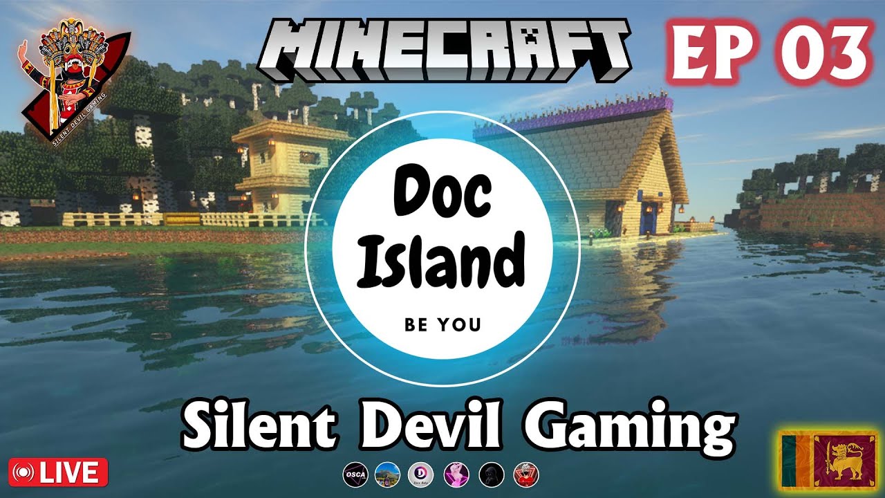 Doc Mc Minecraft 🇱🇰 🔴 Doc Island ලංකාවේ කොලොන්න්ගේ MC Server Opening එක | EP-03 ...