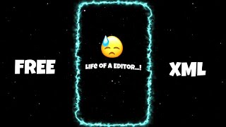 Life Of A Editor  Alight Motion Xml Preset ashik editz yt ashik Editz Yt