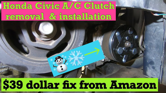 A/C Compressor Clutch and Bearing Replacement. (All Makes & Models) 