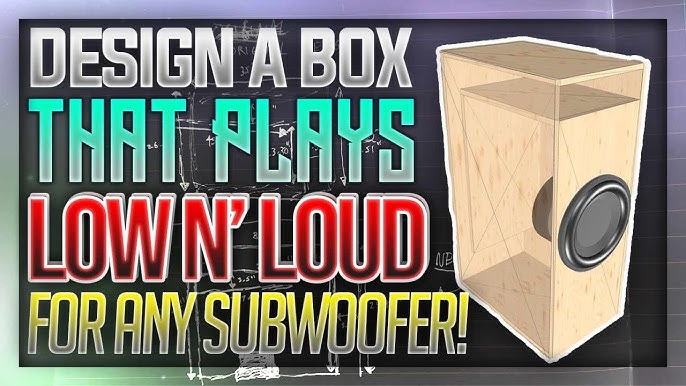 WHOA LOUD! Subwoofer Box Build - Step-by-Step 