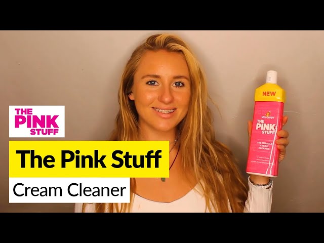 The Best Tips on How to Use The Pink Stuff Miracle Cream Cleaner 