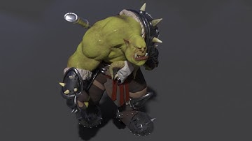 Orc: Victory or Death - Orc Maya Rig
