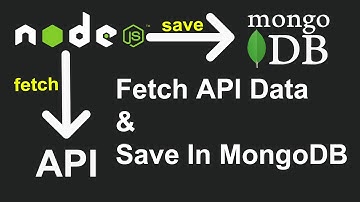How To Fetch API Data In Node JS and Save In MongoDB Database