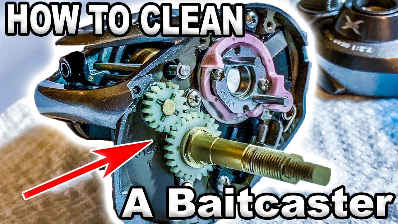 How To Clean A Baitcaster / Basic Reel Cleaning 