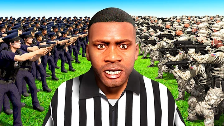 The BIGGEST BATTLE in GTA 5!