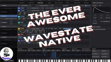 Playing around with the awesome Wavestate native from Korg