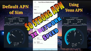 New APN so strong Network Speed | 4G/5G