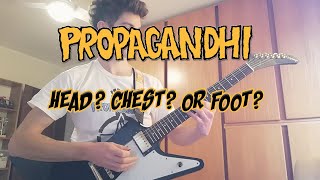 [GG Guitar Cover] PROPAGANDHI - Head? Chest? Or Foot?