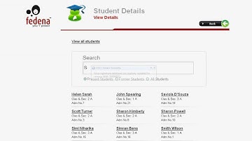 10. Fedena Screencasts: Student search