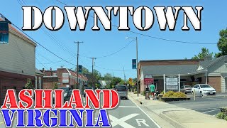 Ashland  Virginia  4K Downtown Drive