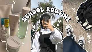 روتيني الصباحي للمدرسه ?• طالبه ثانويه | what’s in my backpack ?