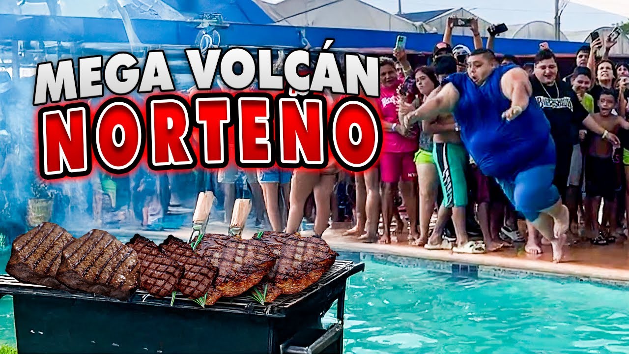 El VOLCÁN NORTEÑO que cocinamos en ALBERCAS PÚBLICAS… ¡La receta secreta de los barrios!