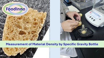 Measurement of Material Density by Specific Gravity Bottle