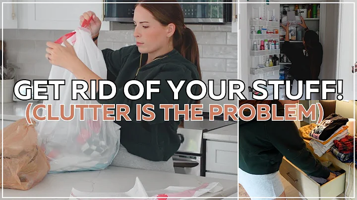 THROWING EVERYTHING I OWN OUT / How I Decluttered my ENTIRE home / REALISTIC Declutter Tips 2025