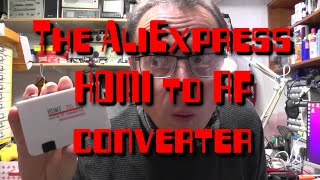 The Aliexpress Hdmi To Rf Converter