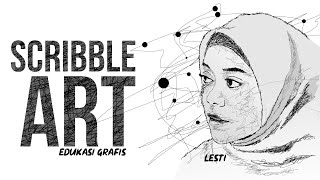 Scribble Art Freehand Tool (F5) CorelDRAW - EDUKASI GRAFIS